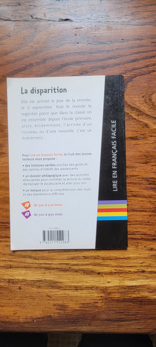 La Disparition - Muriel Gutleben, Novela, Hachette, 1a Ed.