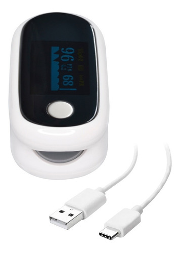 Imagen 4 de 9 de Oximetro Digital De Pulso Dedo Recargable Usb