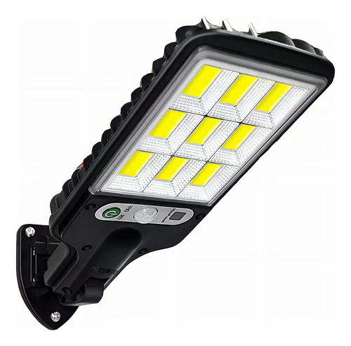 Lámpara Solar Exterior De Pared 72 Cob Led Sensor Movimiento