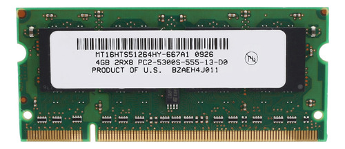 Ram Ddr2 De 4 Gb Para Portátil, 667 Mhz, Pc2 5300, Para Memo