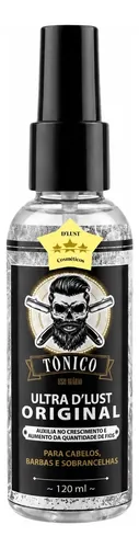 Tônico Poderoso Antiqueda Crescimento Cabelo E Barba 120ml - R$ 18
