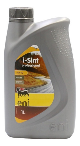 Aceite De Motor Eni Professional 100% Sintetico 5w-40 1 Lt