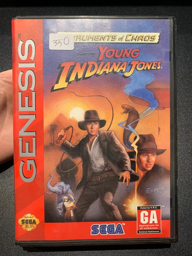 Instruments Of Chaos Starring Young Indiana Jones Genesis (Usado)