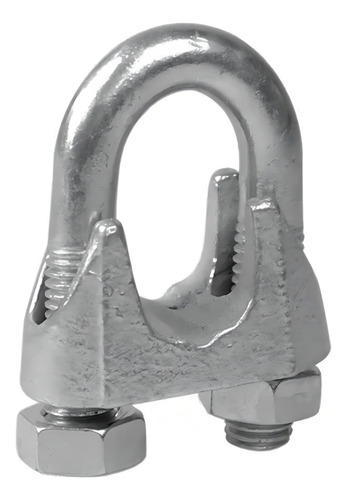 Clips Grampo P/ Cabo De Aço 1/8'' 1,0001 10 Unidades - Nord
