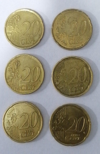 España, 20 Céntimos Euro 2001 (Usado)