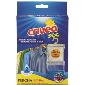 Crivea Sec Percha-bolsa De 248gr(lavanda),c/deposito De Agua