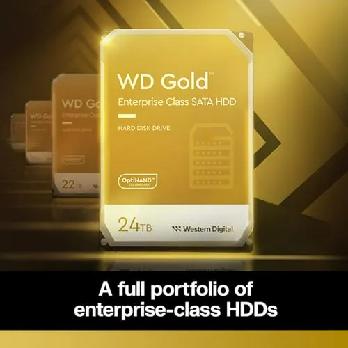 Disco Duro Interno Wd Gold 4tb - Rpm, Sata 6 Gb-s
