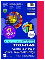 Comprar Pacon Tru-ray Papel De Construcción, De 9 Pulgadas Por 12 Pu