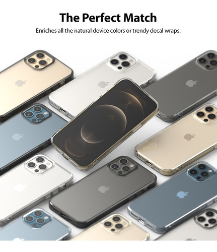 Imagen 7 de 8 de Funda iPhone 12 Pro Max Ringke Fusion Original Anti Golpes