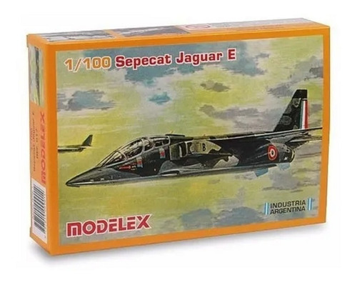 Avión Sepecat Jaguar E Maqueta Para Armar 1/100 Modelex