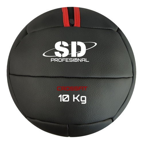 Balón Medicinal Reforzado 10kg Crossfit Fitness Sd