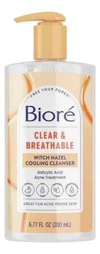 Bioré Limpiador Refrescante Biore Con Hamamelis, Tratamiento