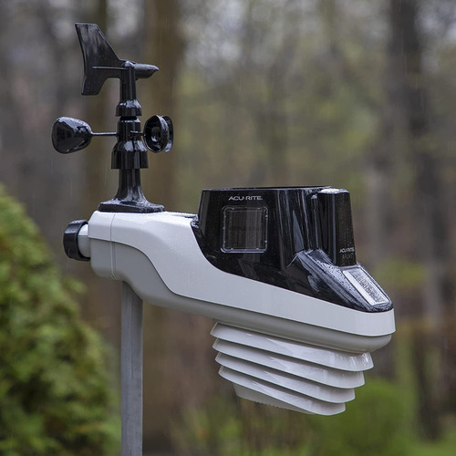 Acurite Atlas Estación Meteorológica Profesional Con Pantalla Hd Directa A Wi-fi Con Detección De Rayos Y Temperatura, Humedad, Velocidad/dirección Del Viento Y Lluvia (01001m)