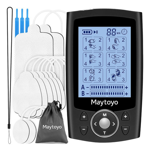 Maytoyotens Ems Unit 24 Modes 30 Level Intensity Muscle Stim