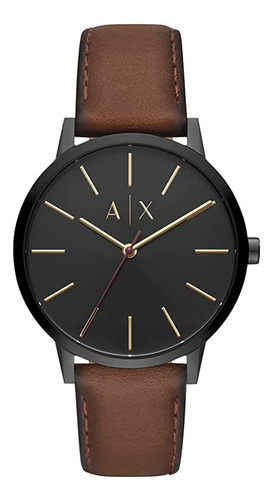 Armani Exchange - Reloj De Vestir De Acero Inoxidable Para