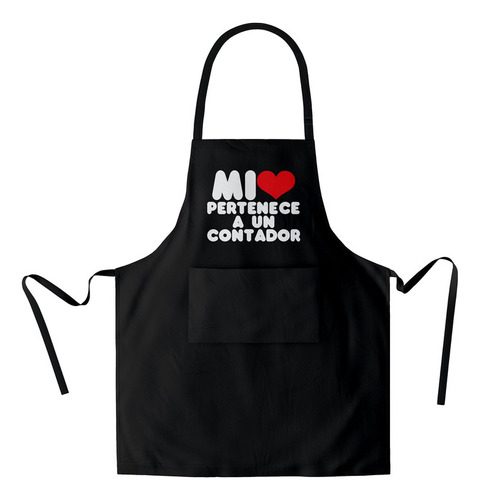 Mandil Mi Corazon Pertenece (d0923 Boleto.store)