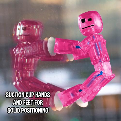 Conjunto De 8 Bonecos De Ação Stikbot Zing Com Tripé Para Ce