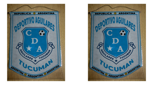 Banderin Grande 40cm Deportivo Aguilares Tucuman