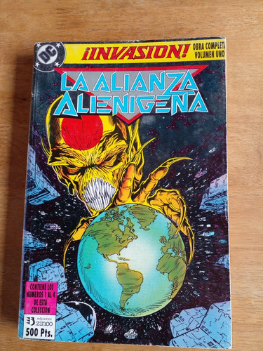 Comics Zinco Invasion Obra Completa  Del Nro. 1 Al 4 