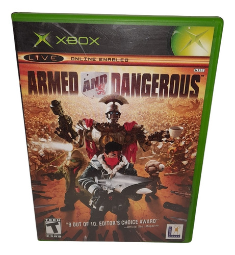 Armed And Dangerous Xbox + Completo +++