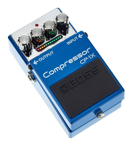 Pedal Boss Cp1x Compresor Guitarra Bajo Color Azul