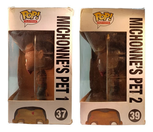 Funko Pop Michonne´s Pet 1 #37 & Michonne´s Pet 2 #39 Twd