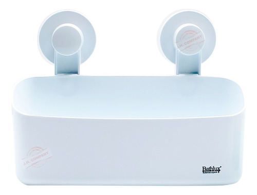 Organizador Para Baño Adherible Soporte Accesorios 30131 P* Color Blanco