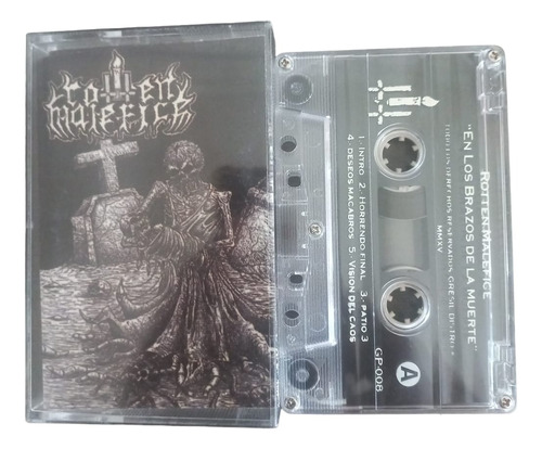 Rotten Malefice  En Los Brazos De La Muerte Cassette 2015