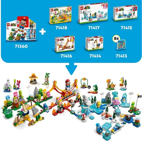 Packs de Personajes: Serie 6 Lego Super Mario