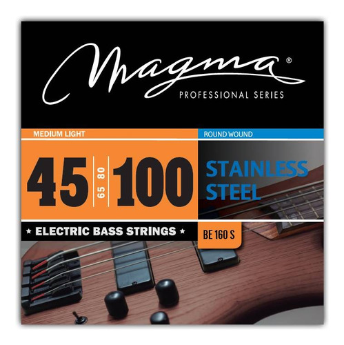 Encordado Magma Para Bajo Stainless Steel 045-100 Be160s