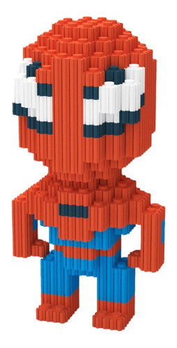 Mini Blocks Spiderman Rompecabezas 3d