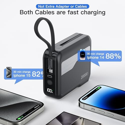 Cargador Portátil De Mah, Banco De Energía De Carga Rápida