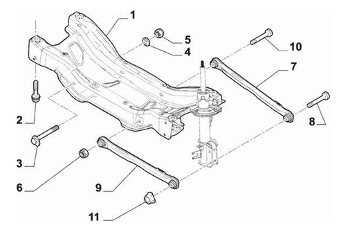 Kit X4 Tornillo M12x1,75 Jeep