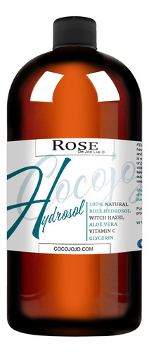 Hidrosol De Agua De Rosa, Glicerina, Aloe Vera, Vitamina C Y