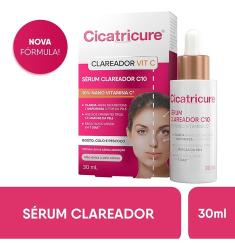 Cicatricure Serum Vit C 30ml Clareador