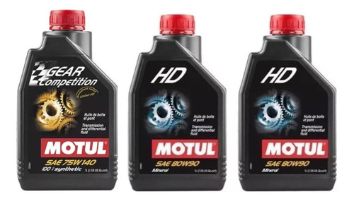 Motul 75w140 80w90 Hd Diferencial Fusion E Edge Awd 