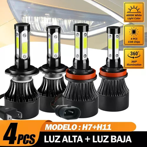 Kit De Faros Led Automáticos Para Hyundai De Luz Alta Y Baja