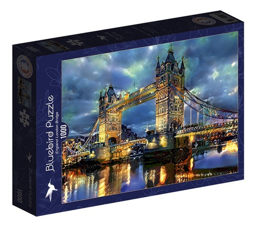 Bluebird Puzzle 1000 Pzs - Tower Bridge, England London Brid