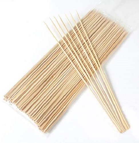 Brochetas De Bambú 30 Cm 10PQ C/100 Piezas