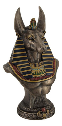 Veronese Diseño Antiguo Egipcio Chacal Dios Anubis Bronce Ac
