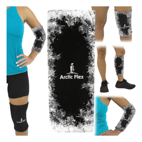 Arctic Flex Ice Sleeve Para Rodilla, Codo, Brazo - Paquete D