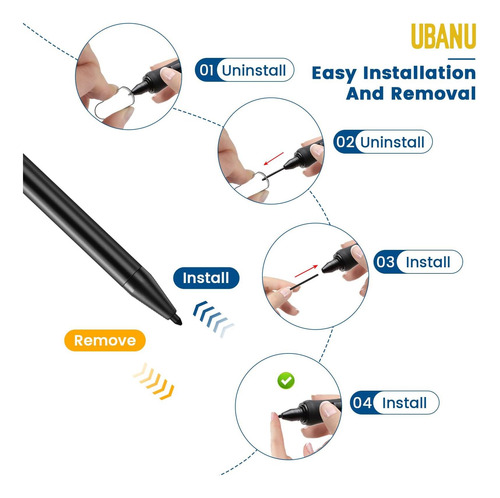 Ubanu 10 Pcs Nibs Stylus, S Pen Hard Nibs Reemplazo, S De De