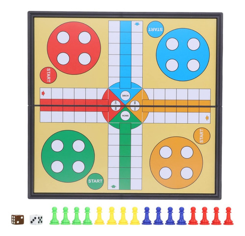 Juego De Ludo Magnético 4 Jugadores