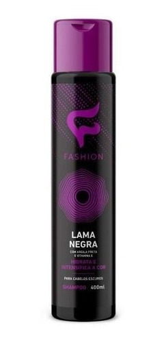 Shampoo Fashion Lama Negra - 400ml