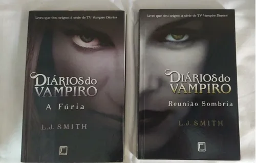 Kit Coleção Diários do Vampiro - L. J. Smith C/4 Livros (marcas