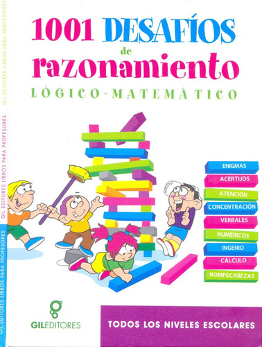 Libro 1001 Desafíos De Razonamiento Lógico-matemático