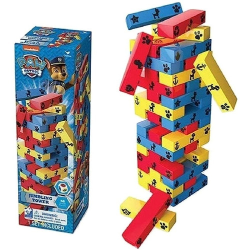 Jenga De Paw Patrol 48 Piezas