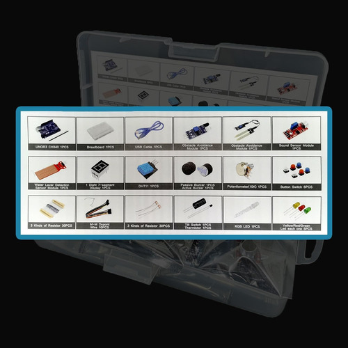 Kit De Iniciación A La Electrónica Para Arduino/raspberry Pi