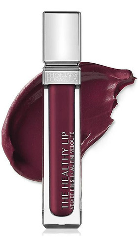 Labial The Healthy Lip Physicians Formula Acabado Velvet Finish Color Violeta Oscuro