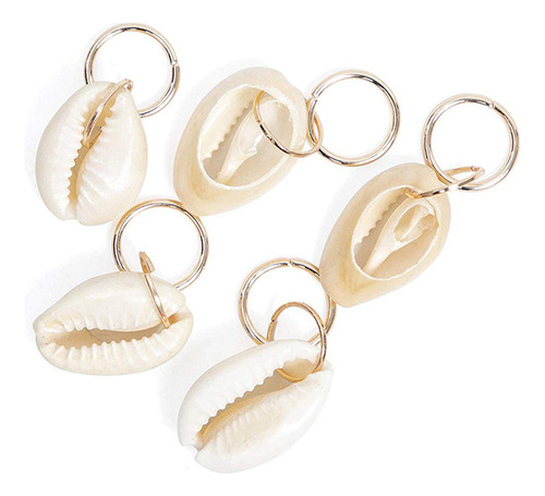 80 Unidades/juego De Anillos Trenzados Para El Pelo Con Cuen